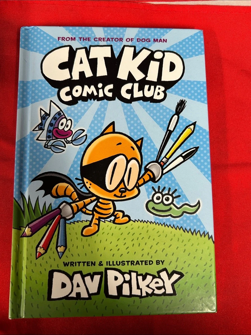 CatKid Comic Club Graphic Novels by - Blue & Green Covers